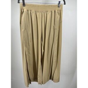 Zyia Khaki Work Flow Pants Wide Leg Crop Women’s Size 2X Plus XXL